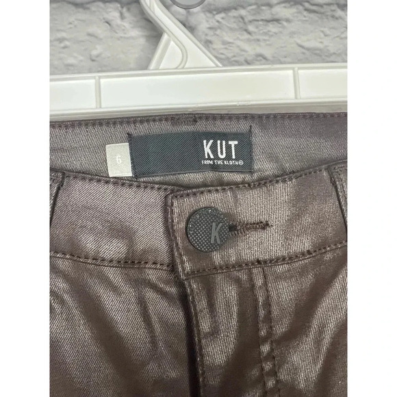 Kut From The Kloth Donna High Rise Fab Ab Ankle Skinny sz 6. - Picture 9 of 11